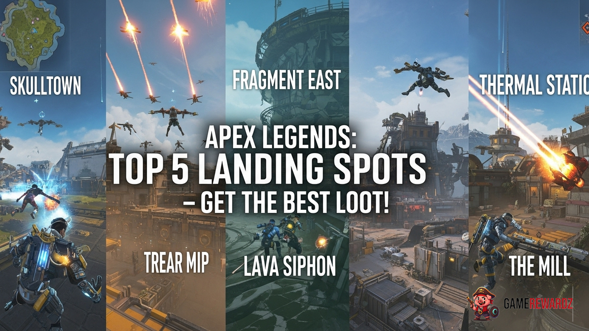 Apex Legends: Top 5 Landing Spots – Get the BEST Loot!